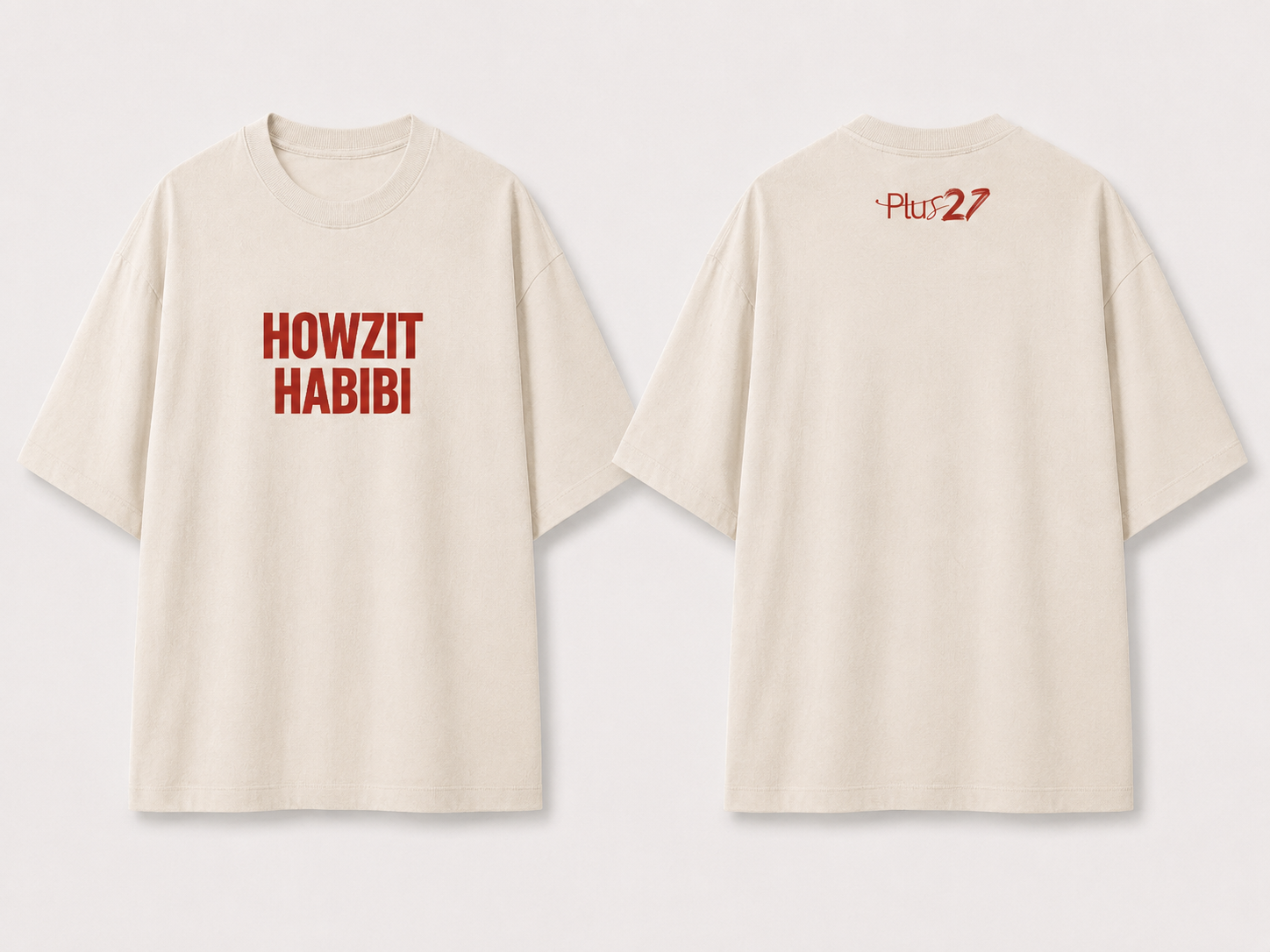 Howzit Habibi Oversized T-shirts