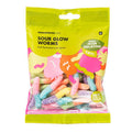 Gelatine Free Sour Glow Worms